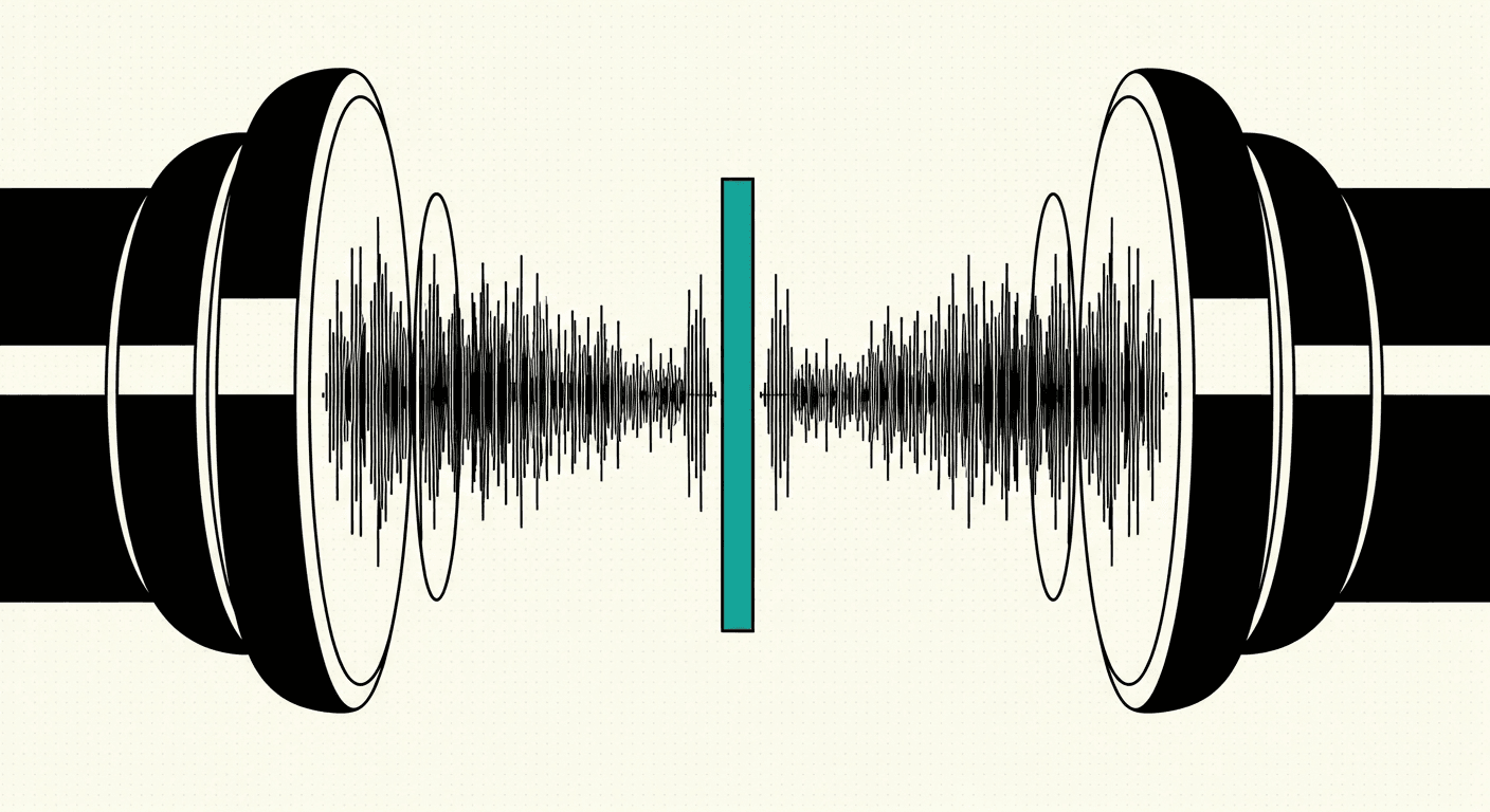 I Built a Voice AI with Sub-500ms Latency. Here's the Echo Cancellation Problem Nobody Talks About — illustration